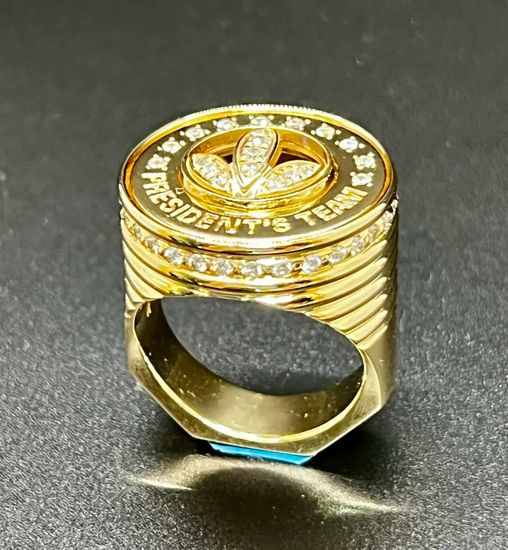Gold Crest Ring